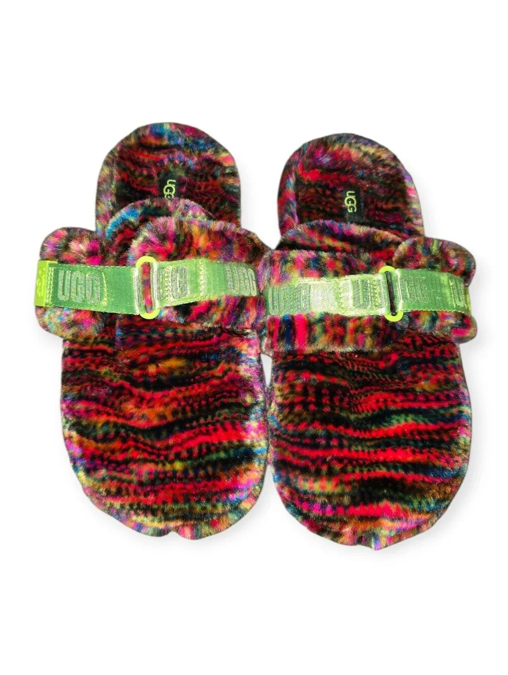 UGG Fluff It Pixelate slippers